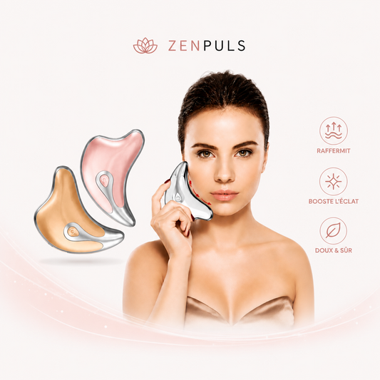 Masseur Gua Sha LED — Drainage Lymphatique & Microcourant